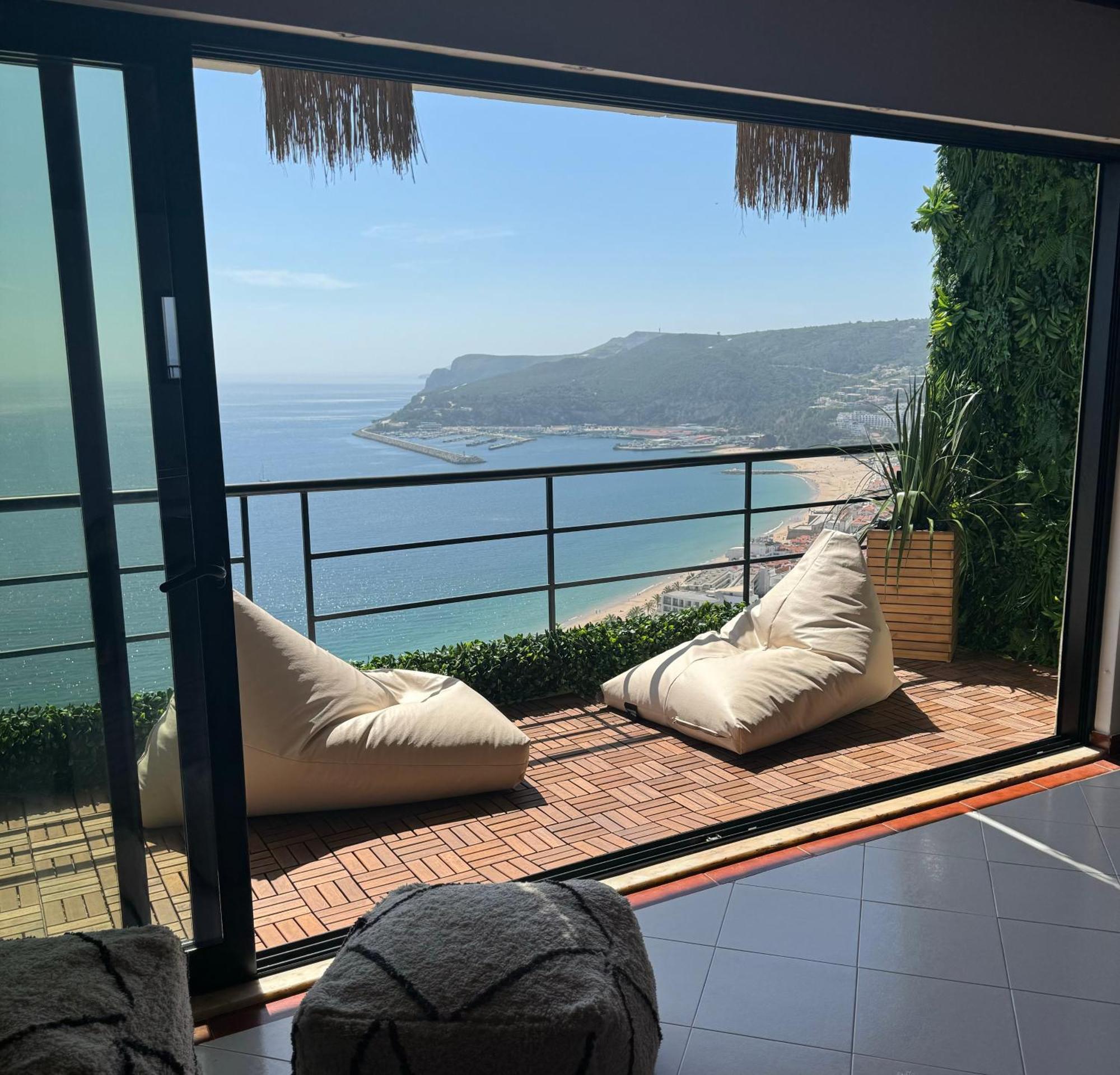 Penthouse Ocean View Sesimbra - Parking @Center Apartment Exterior photo